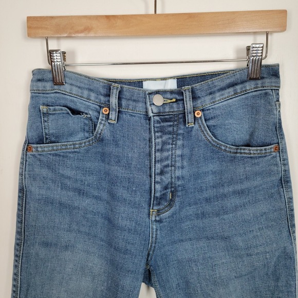 DU/ER Performance Denim Jeans Women's Size 26 High Rise Button Fly Jeans - Picture 8 of 10